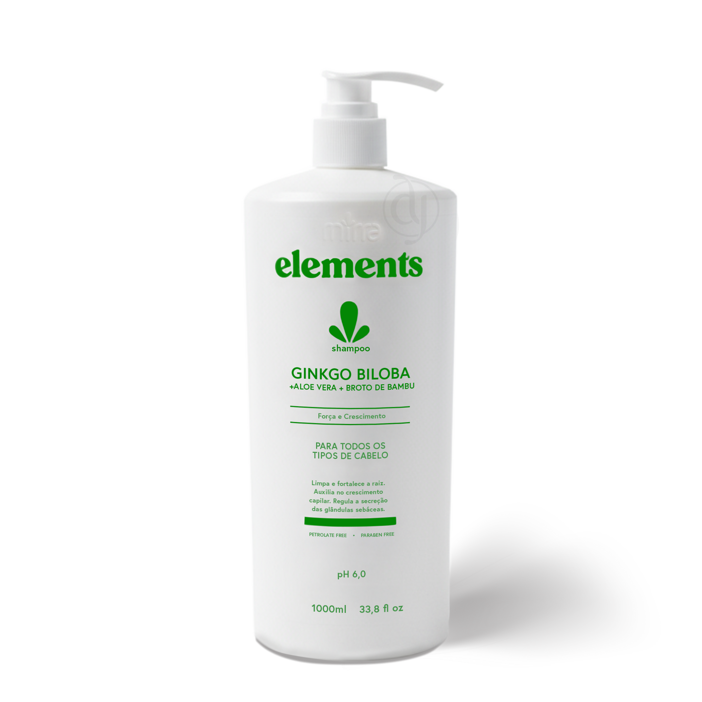 Ginkgo Biloba Shampoo - 1000ml