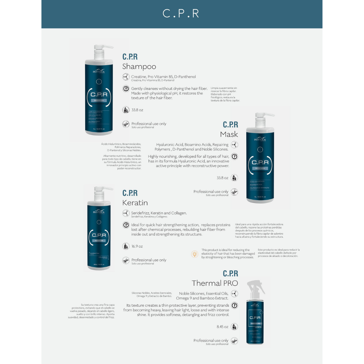 CPR Keratin - 16.9 oz