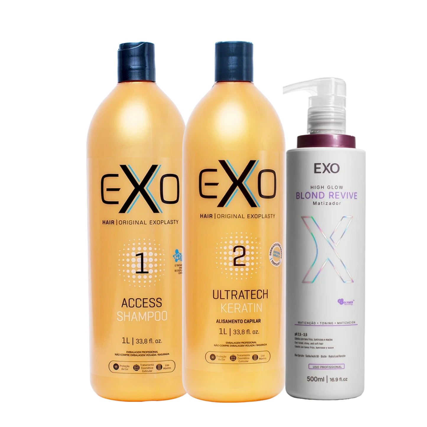 EXO Alisado para Rubias