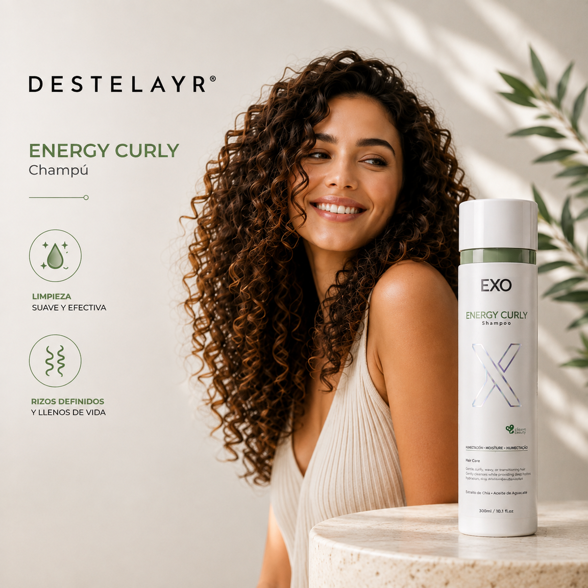 Energy Curly Shampoo - 300ml