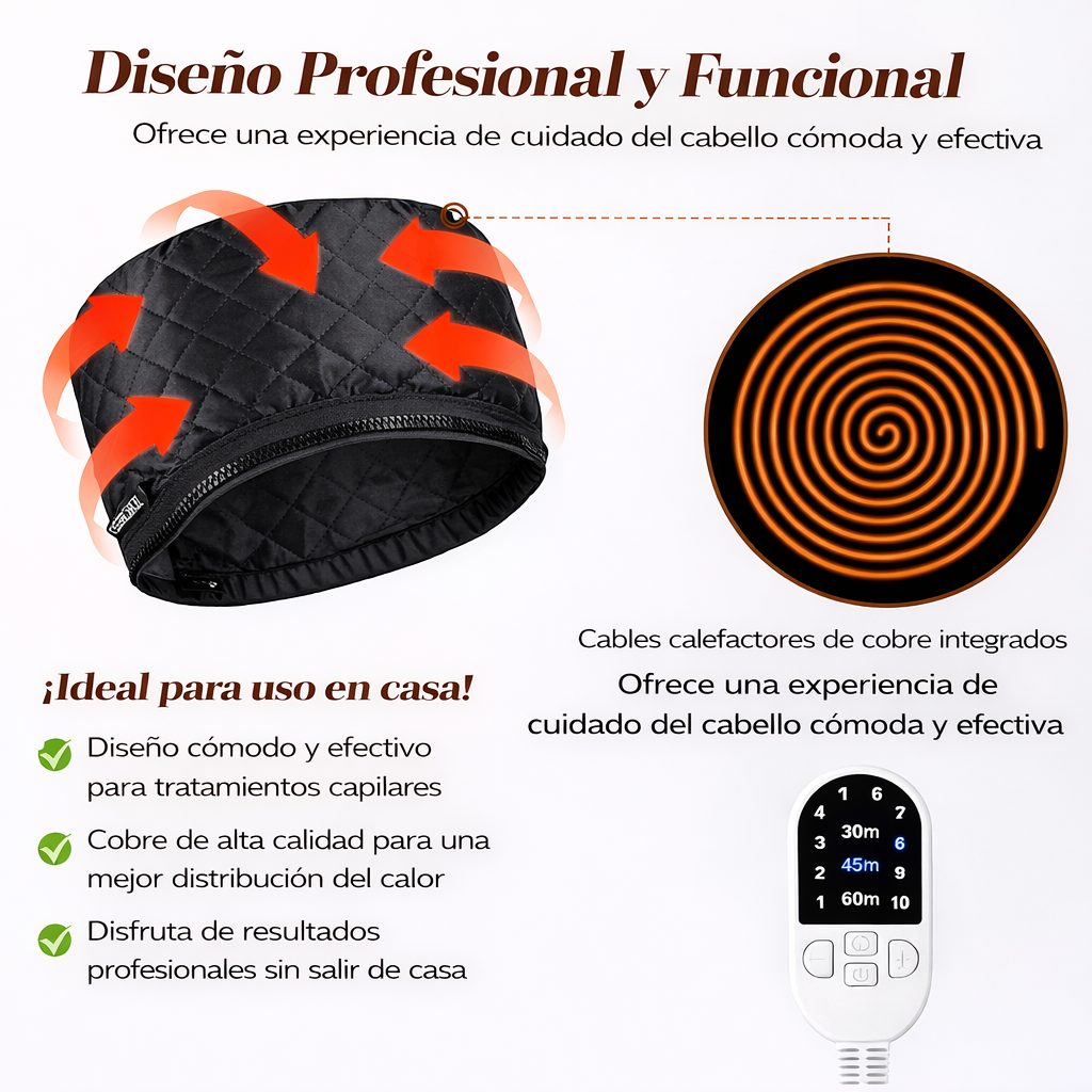 Gorro Térmico para Tratamientos