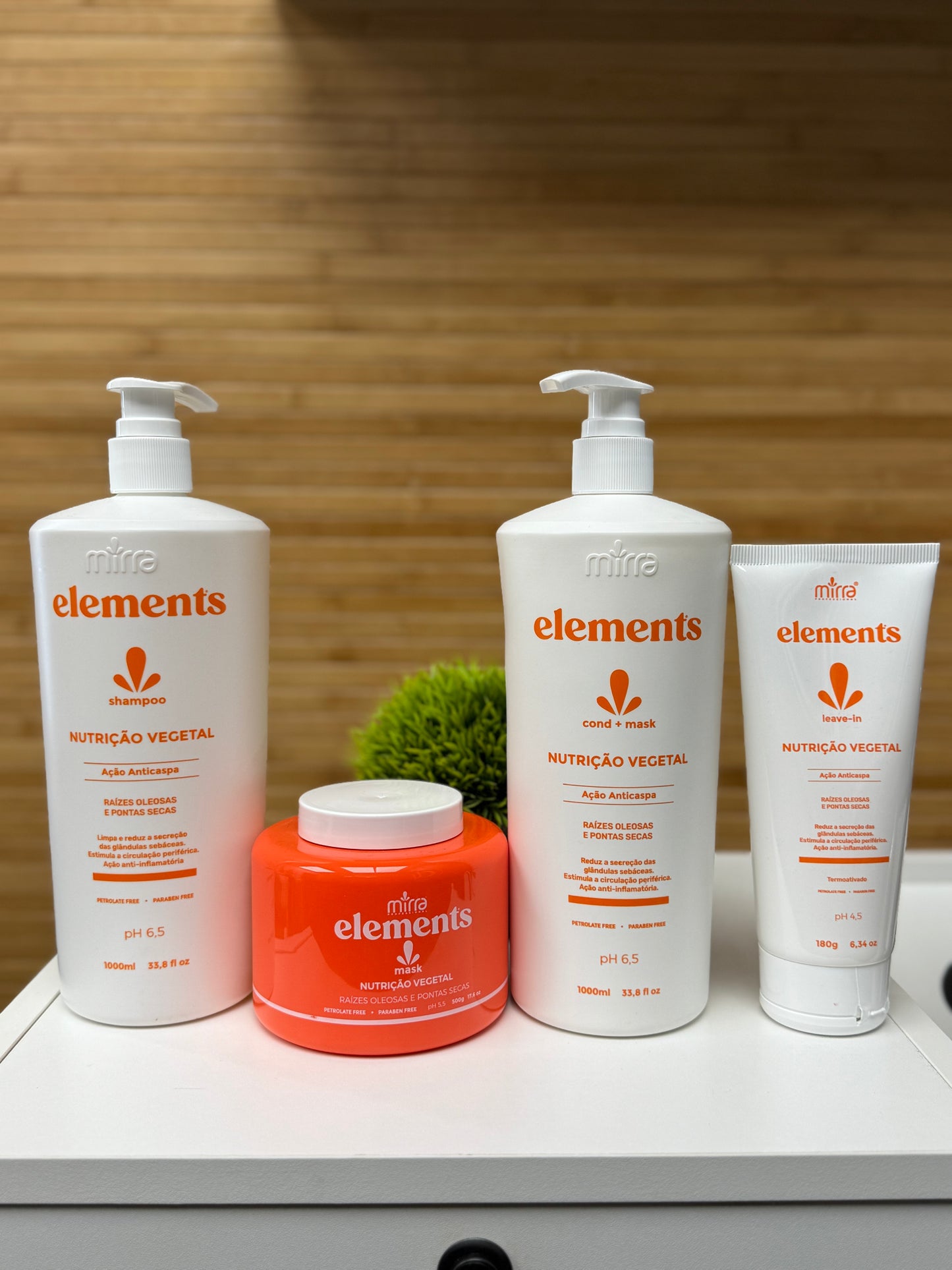 Kit Nutrición Vegetal - Cuero Cabelludo Graso y Puntas Secas