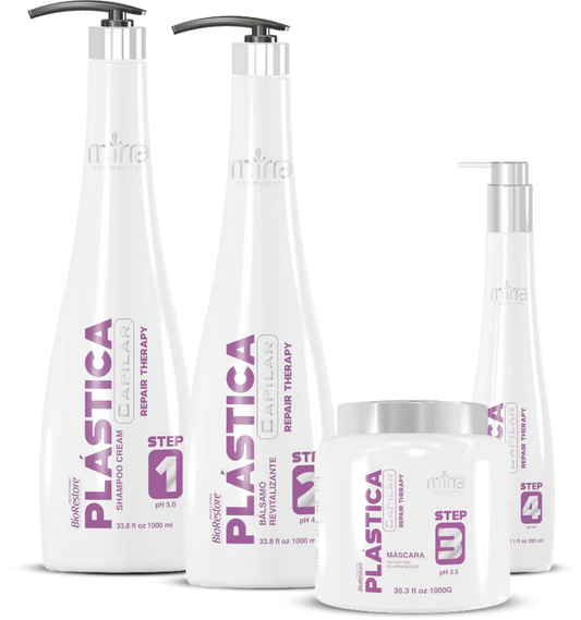 Kit Plástica Capilar Profesional – 4 Pasos