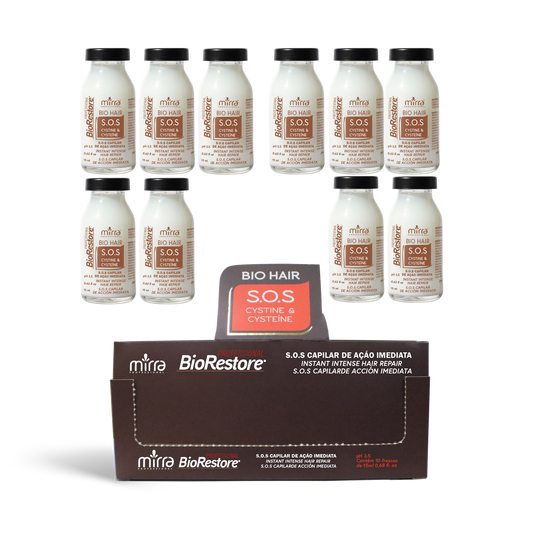SOS Bio Hair Cystine Ampoules – 10 x 15 ml