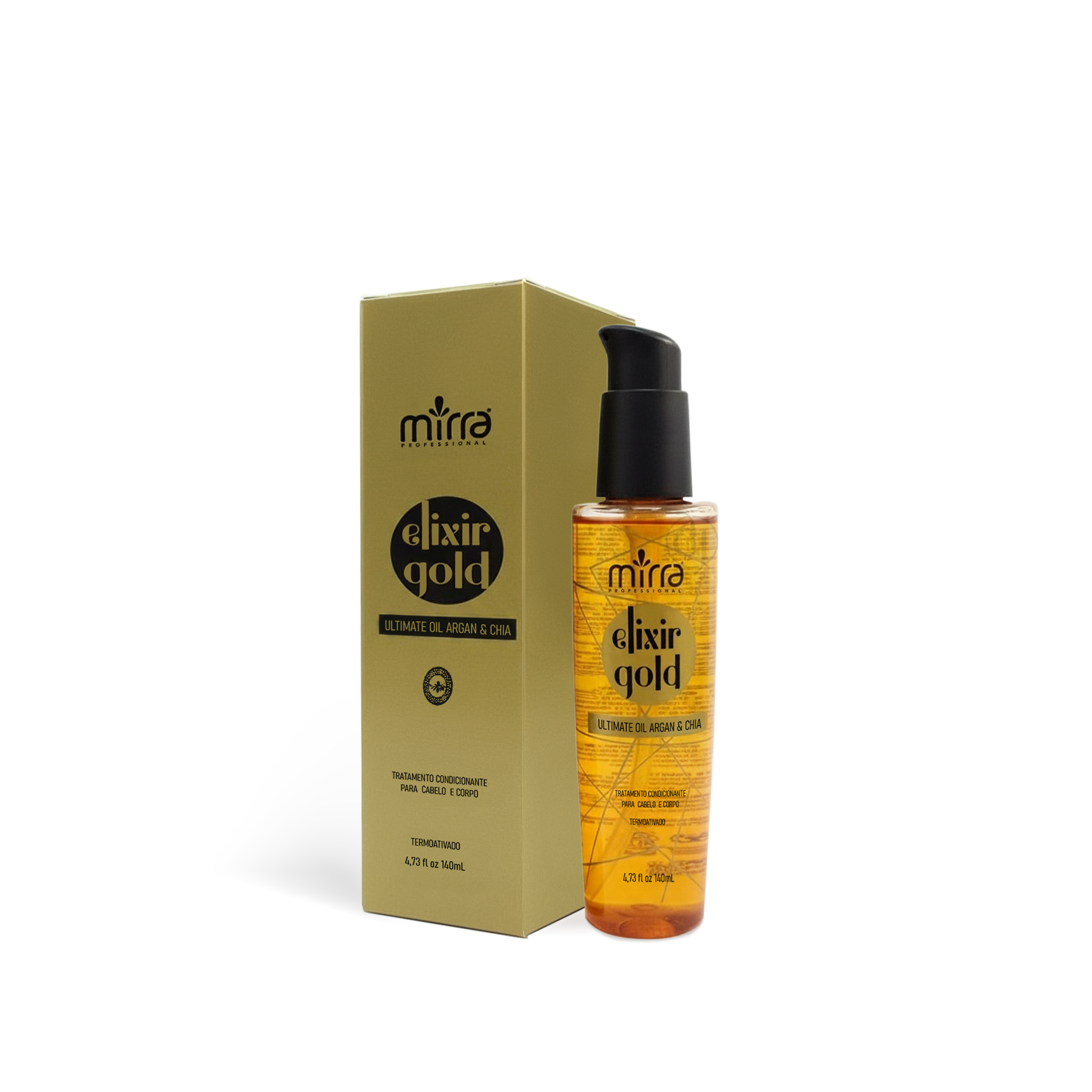 Oleo Elixir Gold Argan & Chia – 140ml – DESTELAYR