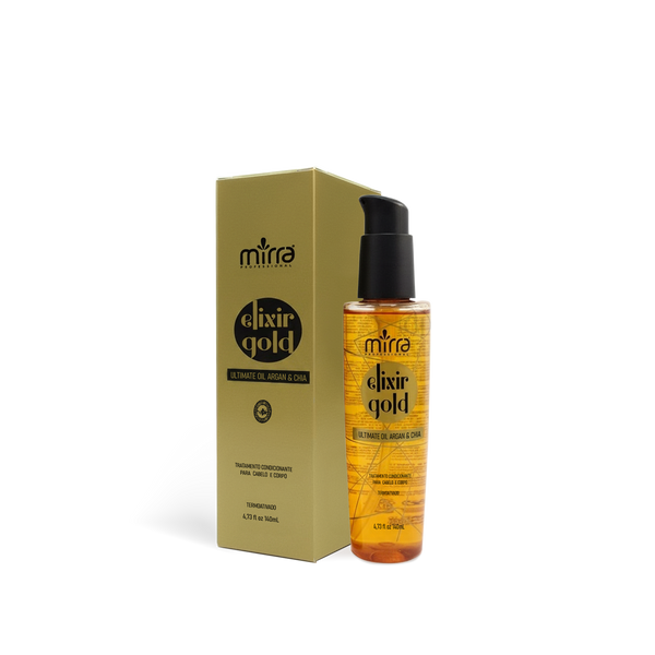 Elixir Gold Argan & Chia Oil – 140ml – DESTELAYR