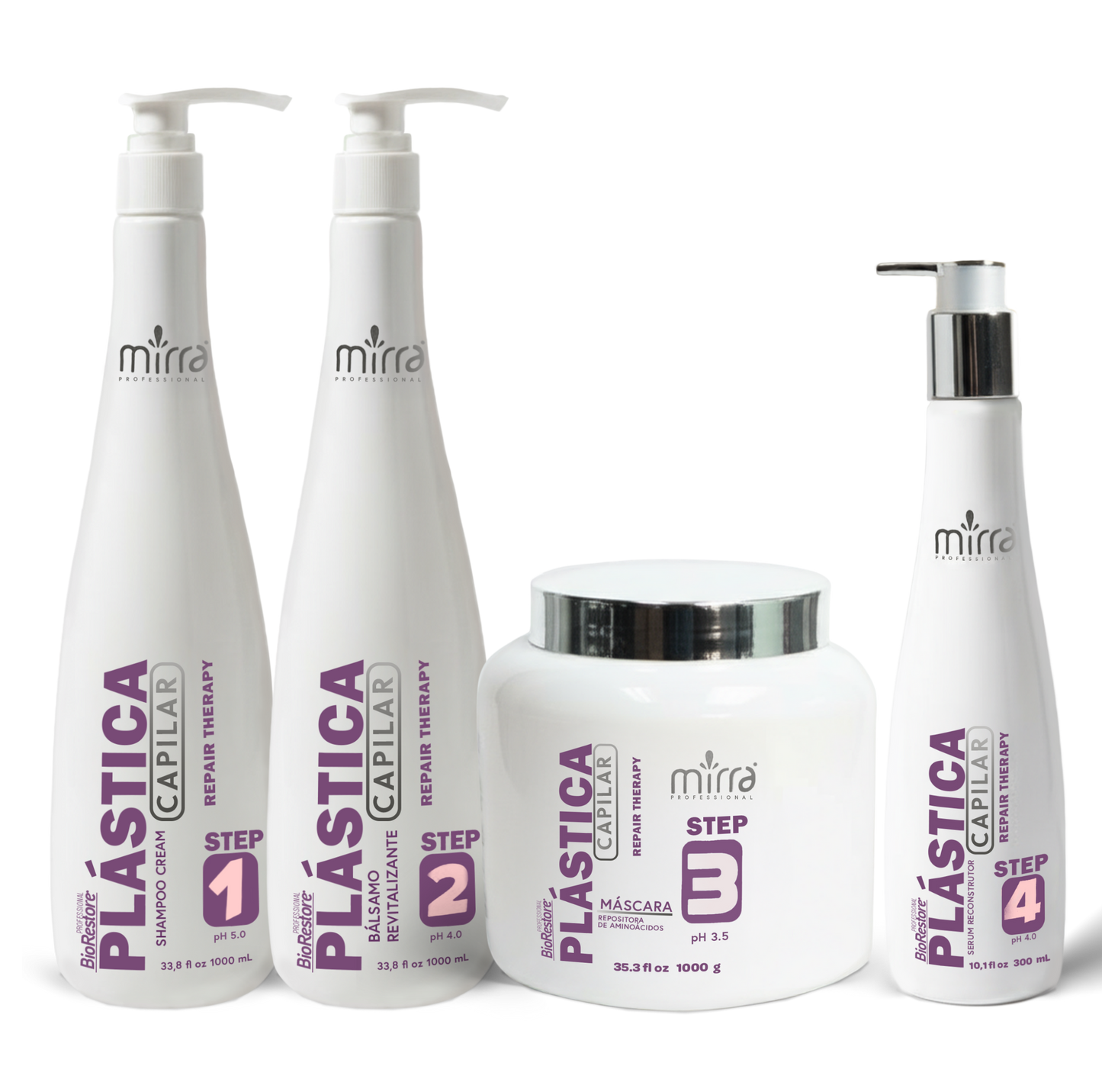 Kit Plástica Capilar Profesional – 4 Pasos