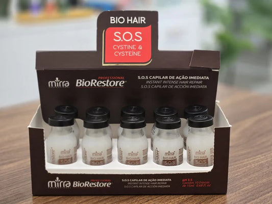 S.O.S Bio Hair Cystina Ampoule – 10 x 15 ml